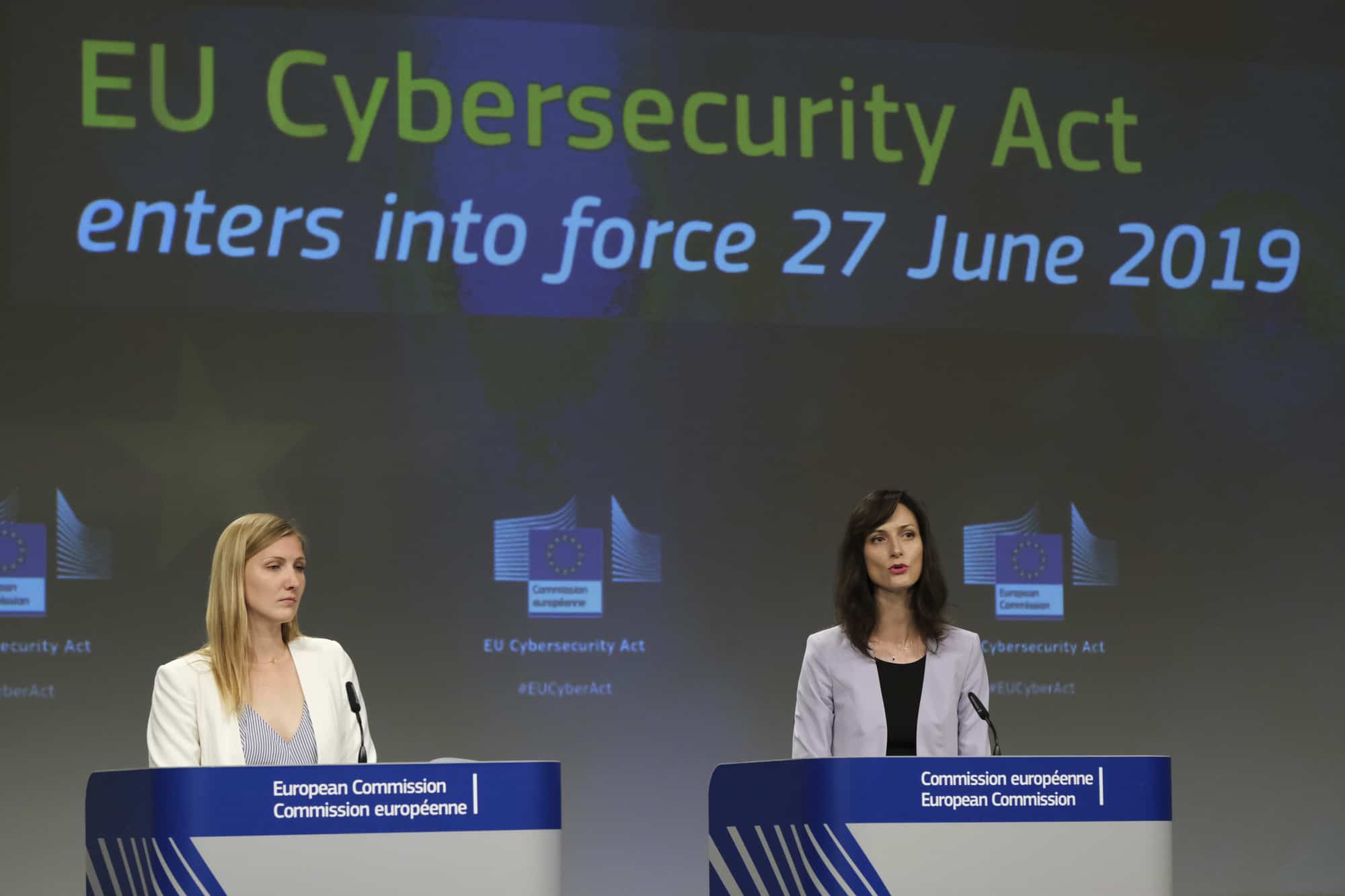 EU Cybersecurity Act presentation by EU commissioner