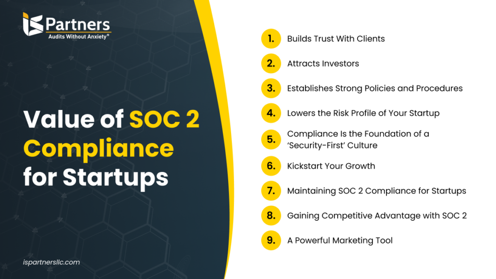 Value of soc 2 for startuos