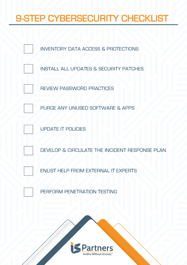 Get ready for the holidays with our 9-point cybersecurity checklist.