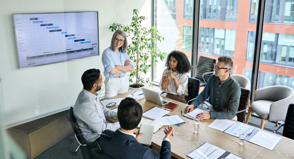 A compliance consultant helps their client map out their timeline and process for ISO 27001 certification.