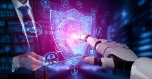Future artificial intelligence robot and cyborg