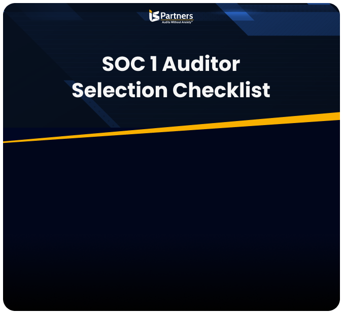 SOC 1 Auditor Selection Checklist