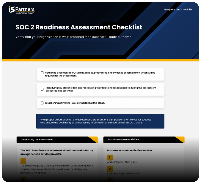 SOC 2 Readiness Assessment Checklist