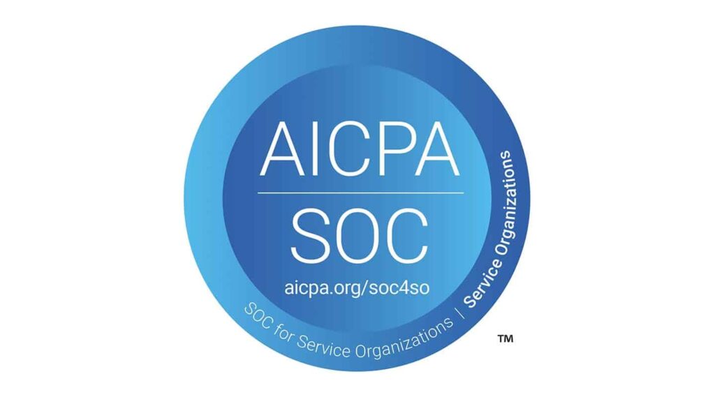logo of AICPA SOC compliance services